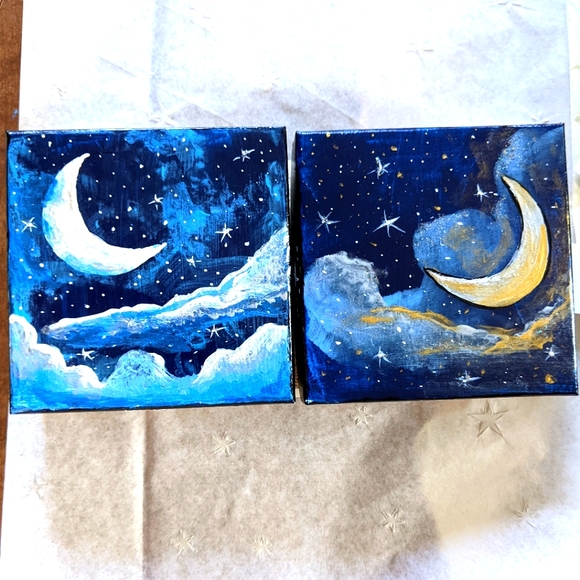 PLEASE READ Hand Painted Gift Box - Picture 3 of 16